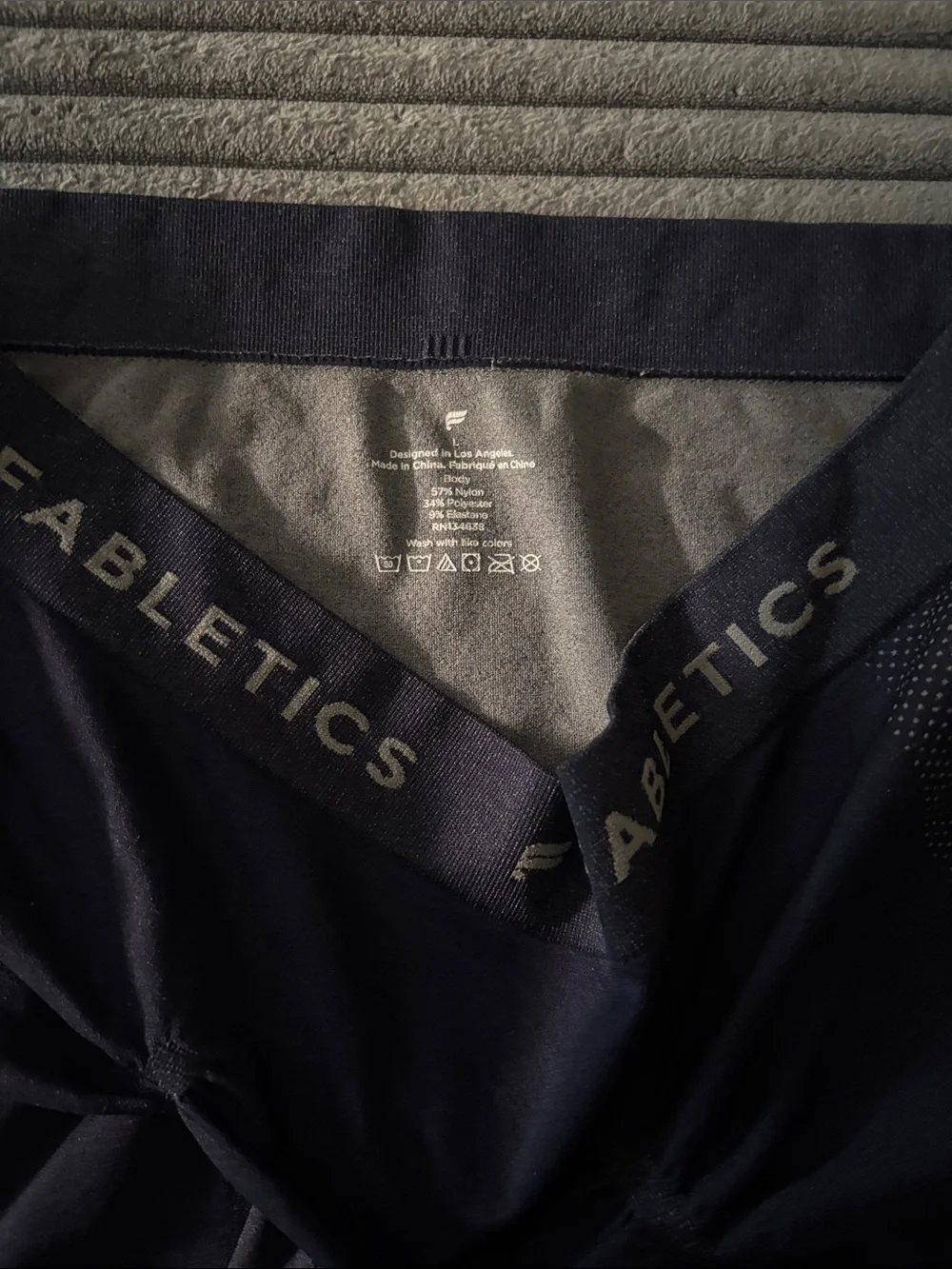 Fabletics Men’s Dark Navy Performance Boxer Briefs